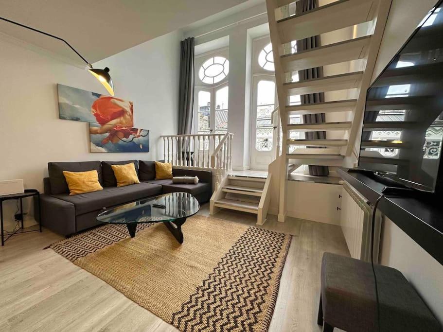 Ferienwohnung En Un Edificio Senorial: Duplex Totalmente Nuevo. Vigo Exterior foto